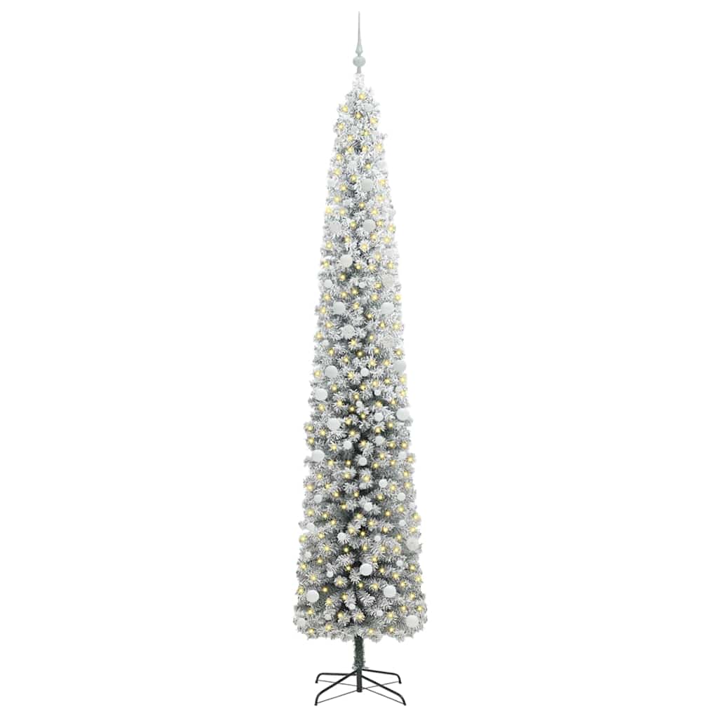 Artificial Christmas Tree with 300 LEDs with Stand Green 300 cm
